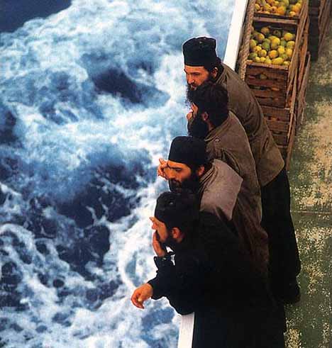 Mount Athos Monks - 